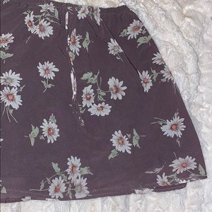 Nine floral skirt